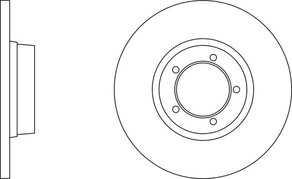 APEC SDK6899 - Disque de frein cwaw.fr