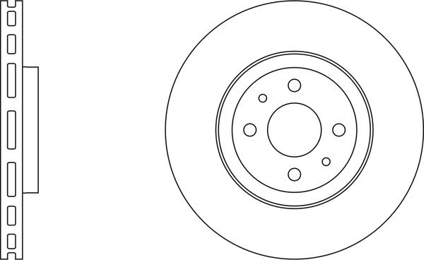 APEC SDK6892 - Disque de frein cwaw.fr