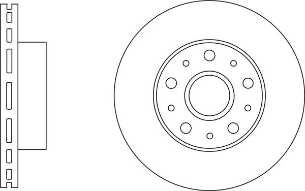 APEC SDK6857 - Disque de frein cwaw.fr