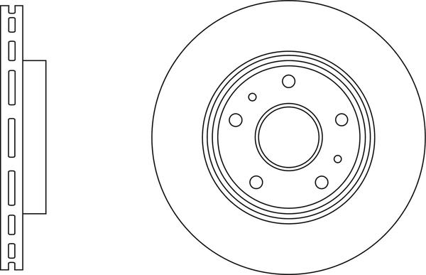 APEC SDK6839 - Disque de frein cwaw.fr