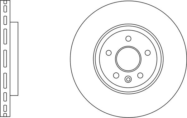 APEC SDK6837 - Disque de frein cwaw.fr