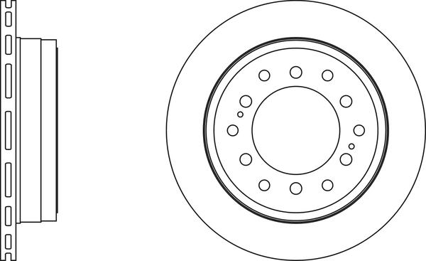 APEC SDK6351 - Disque de frein cwaw.fr