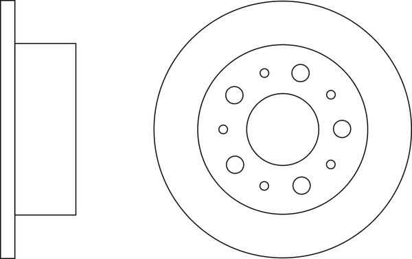 APEC SDK6389 - Disque de frein cwaw.fr