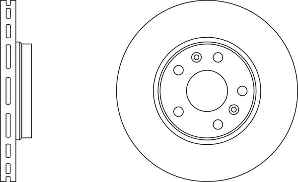 APEC SDK6243 - Disque de frein cwaw.fr