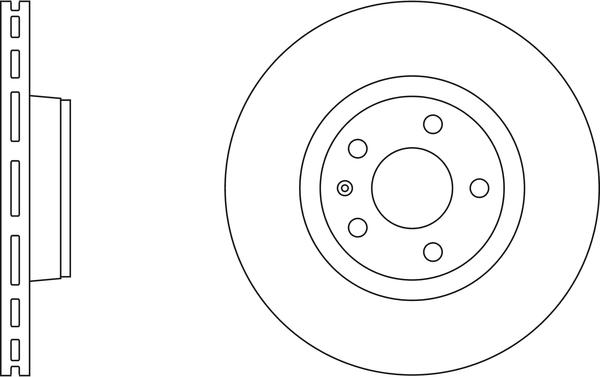 APEC SDK6256 - Disque de frein cwaw.fr