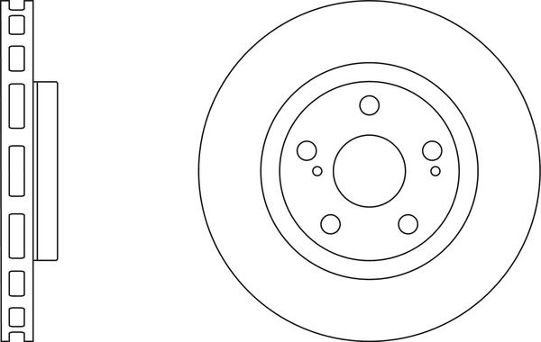 APEC SDK6253 - Disque de frein cwaw.fr