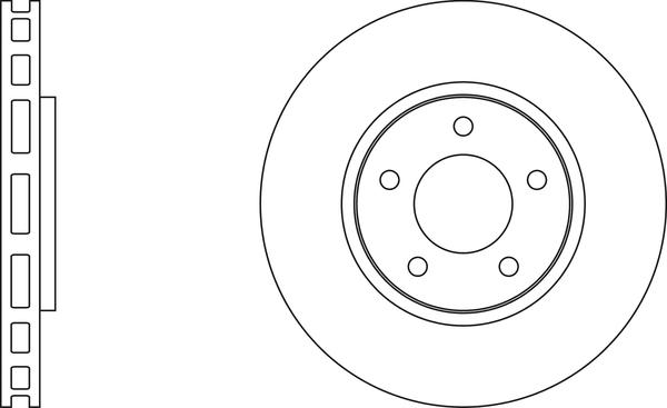 APEC SDK6252 - Disque de frein cwaw.fr