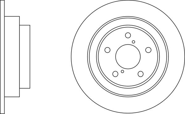 APEC SDK6266 - Disque de frein cwaw.fr