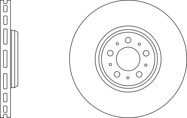 APEC SDK6268 - Disque de frein cwaw.fr