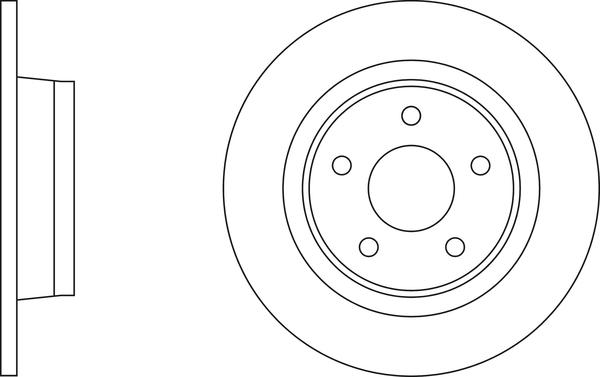 APEC SDK6262 - Disque de frein cwaw.fr