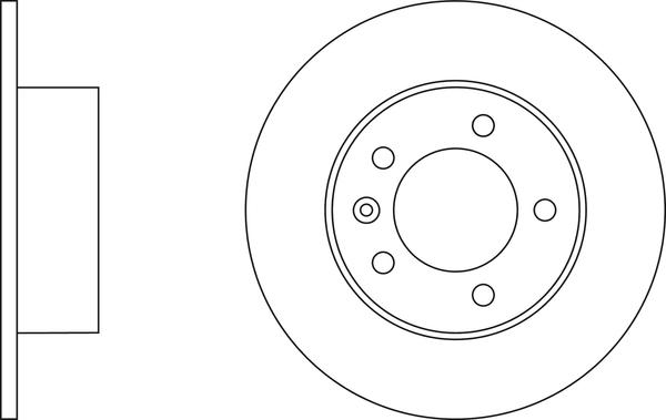 APEC SDK6208 - Disque de frein cwaw.fr