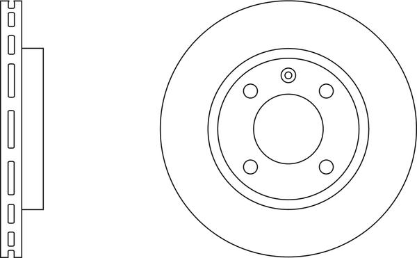 APEC SDK6207 - Disque de frein cwaw.fr