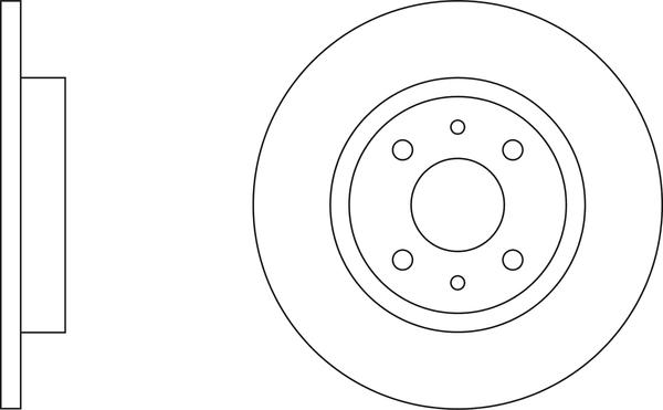 APEC SDK6216 - Disque de frein cwaw.fr