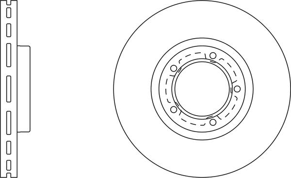 APEC SDK6212 - Disque de frein cwaw.fr