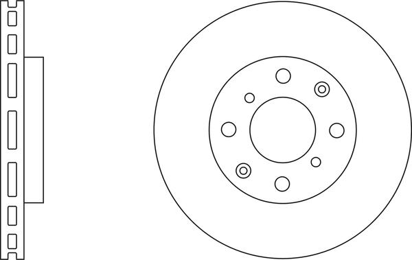 APEC SDK6235 - Disque de frein cwaw.fr