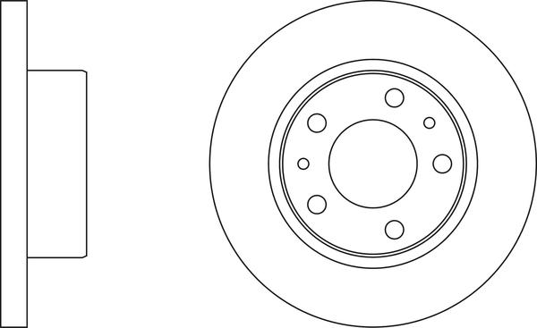 APEC SDK6238 - Disque de frein cwaw.fr