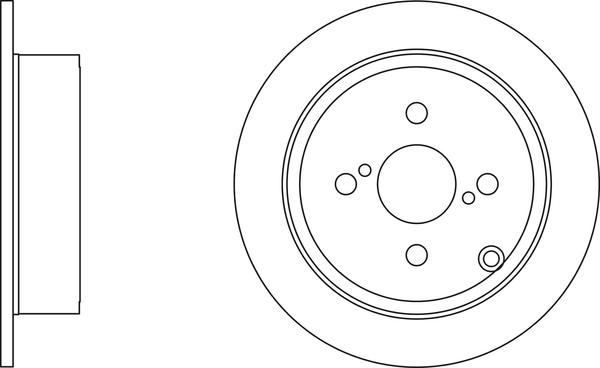 APEC SDK6233 - Disque de frein cwaw.fr