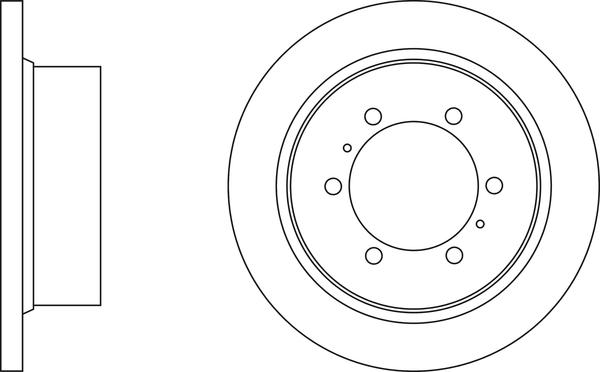 APEC SDK6227 - Disque de frein cwaw.fr