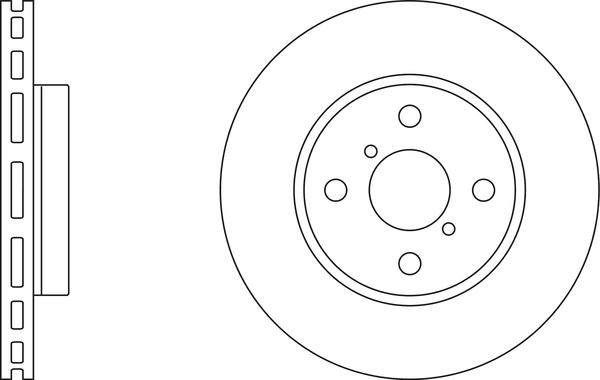 APEC SDK6274 - Disque de frein cwaw.fr