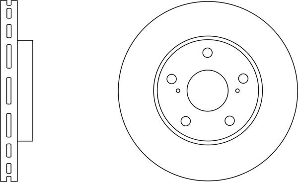 APEC SDK6272 - Disque de frein cwaw.fr