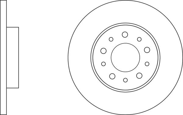 APEC SDK6796 - Disque de frein cwaw.fr