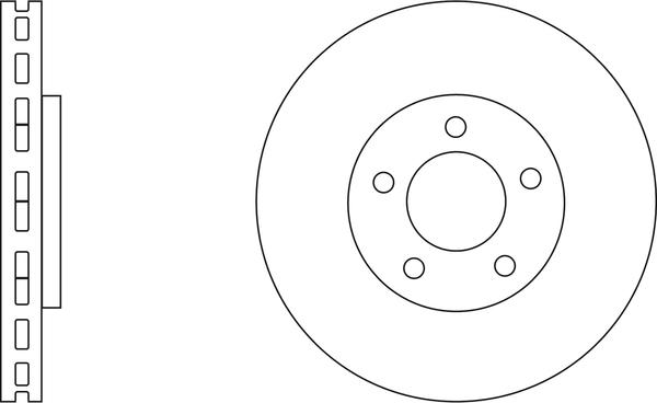 APEC SDK6742 - Disque de frein cwaw.fr