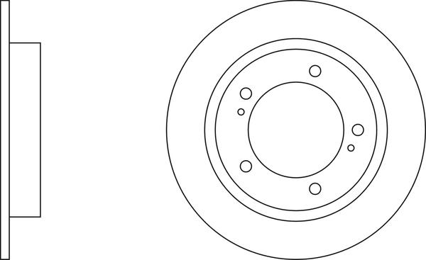 APEC SDK6713 - Disque de frein cwaw.fr