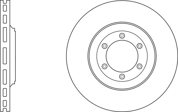 APEC SDK6789 - Disque de frein cwaw.fr