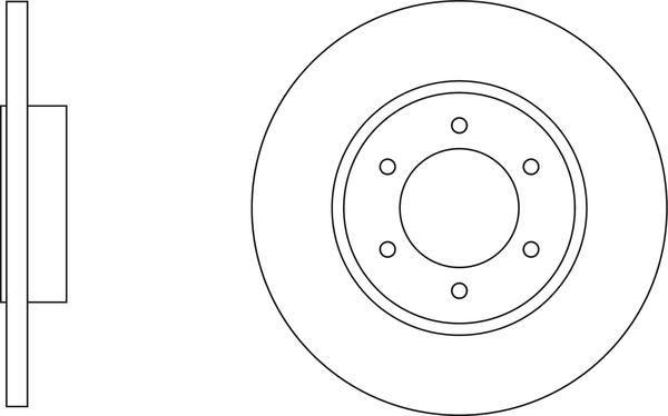 APEC SDK6788 - Disque de frein cwaw.fr