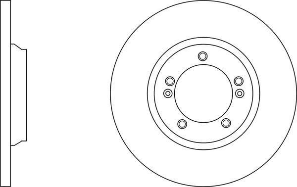 APEC SDK6787 - Disque de frein cwaw.fr