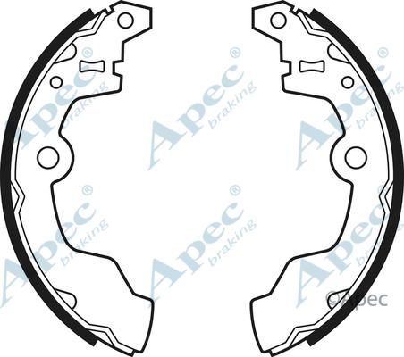 APEC SHU443 - Jeu de mâchoires de frein cwaw.fr