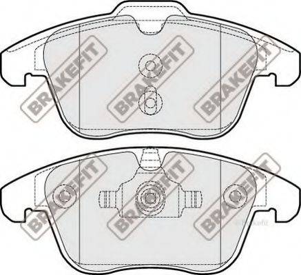 APEC PD3089 - Kit de plaquettes de frein, frein à disque cwaw.fr