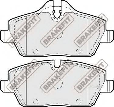 APEC PD3129 - Kit de plaquettes de frein, frein à disque cwaw.fr