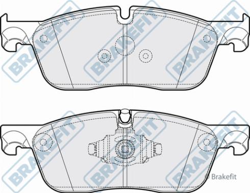 APEC PD3768 - Kit de plaquettes de frein, frein à disque cwaw.fr