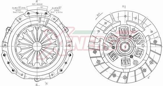 AP XENERGY VKCTA800101 - Kit d'embrayage cwaw.fr