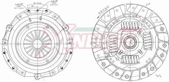 AP XENERGY VKFTA8001 - Kit d'embrayage cwaw.fr