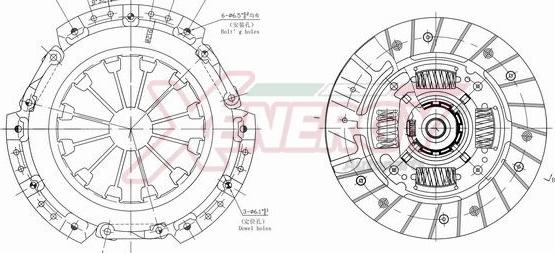 AP XENERGY VKFTB001119 - Kit d'embrayage cwaw.fr