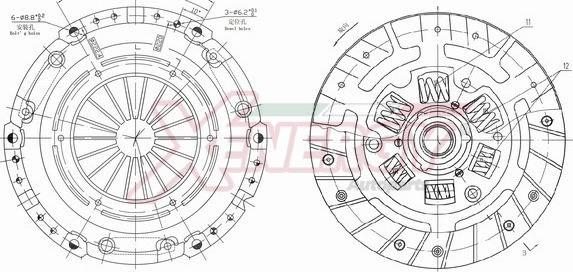 AP XENERGY VKFTB008827 - Kit d'embrayage cwaw.fr