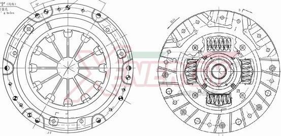 AP XENERGY VKTYA9083 - Kit d'embrayage cwaw.fr