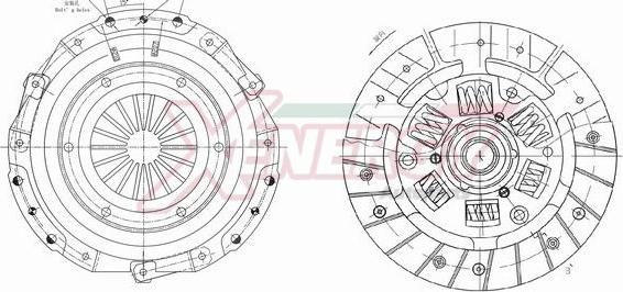 AP XENERGY VKVTA800301 - Kit d'embrayage cwaw.fr