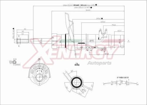 AP XENERGY X998221 - Amortisseur cwaw.fr