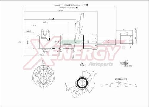 AP XENERGY X998222 - Amortisseur cwaw.fr