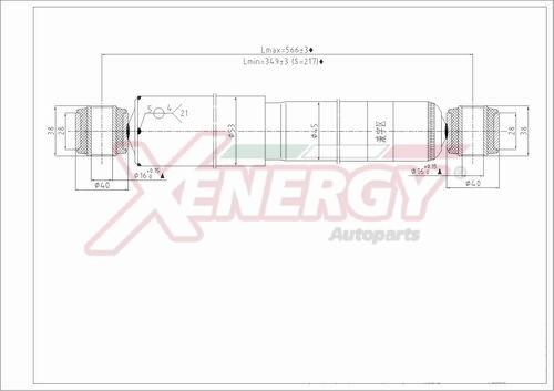 AP XENERGY X992515 - Amortisseur cwaw.fr