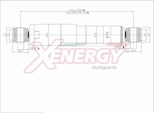 AP XENERGY X992516 - Amortisseur cwaw.fr