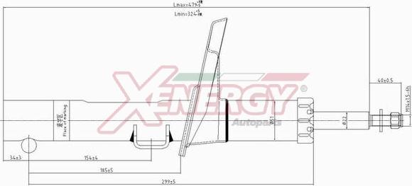 AP XENERGY X947334 - Amortisseur cwaw.fr