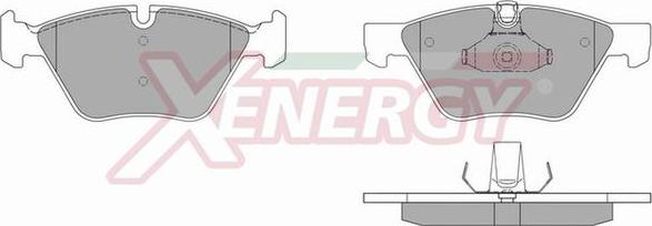 AP XENERGY X40949 - Kit de plaquettes de frein, frein à disque cwaw.fr