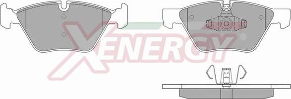 AP XENERGY X40950 - Kit de plaquettes de frein, frein à disque cwaw.fr