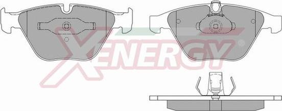 AP XENERGY X40919 - Kit de plaquettes de frein, frein à disque cwaw.fr