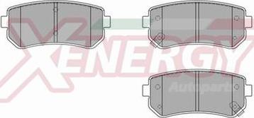 AP XENERGY X40985 - Kit de plaquettes de frein, frein à disque cwaw.fr