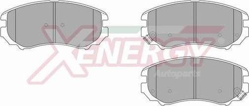 AP XENERGY X40981 - Kit de plaquettes de frein, frein à disque cwaw.fr